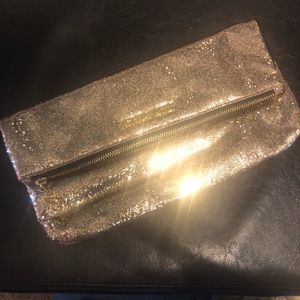 Victoria Secret glitter clutch